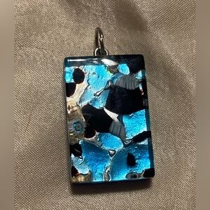๐๏ธ Murano Art Glass Pendant #9034